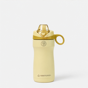 REMplenish 15 oz Stainless-Steel Bottle in Golden Hour