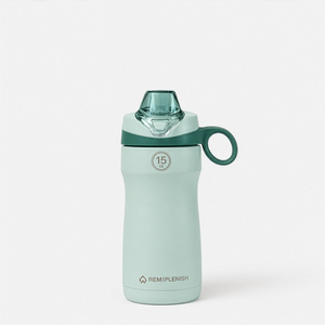 REMplenish 15 oz Stainless-Steel Bottle in Ocean Air