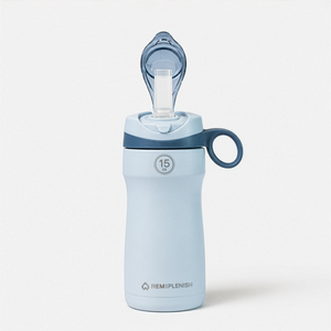 REMplenish 15oz Stainless-Steel Bottle Kit in Morning Clarity