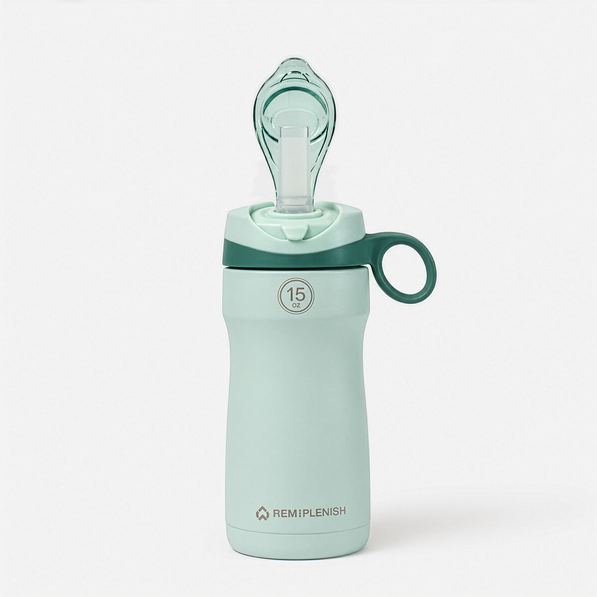 REMplenish 15oz Stainless-Steel Bottle Kit in Ocean Air