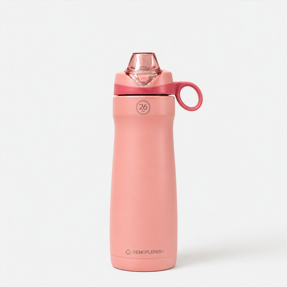 REMplenish 26 oz Stainless-Steel Bottle in Coral Skies