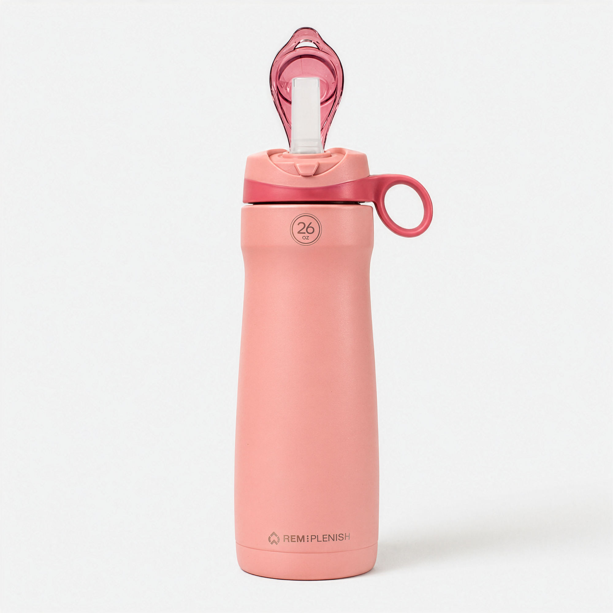 REMplenish 26oz Stainless-Steel Bottle Kit in Coral Skies
