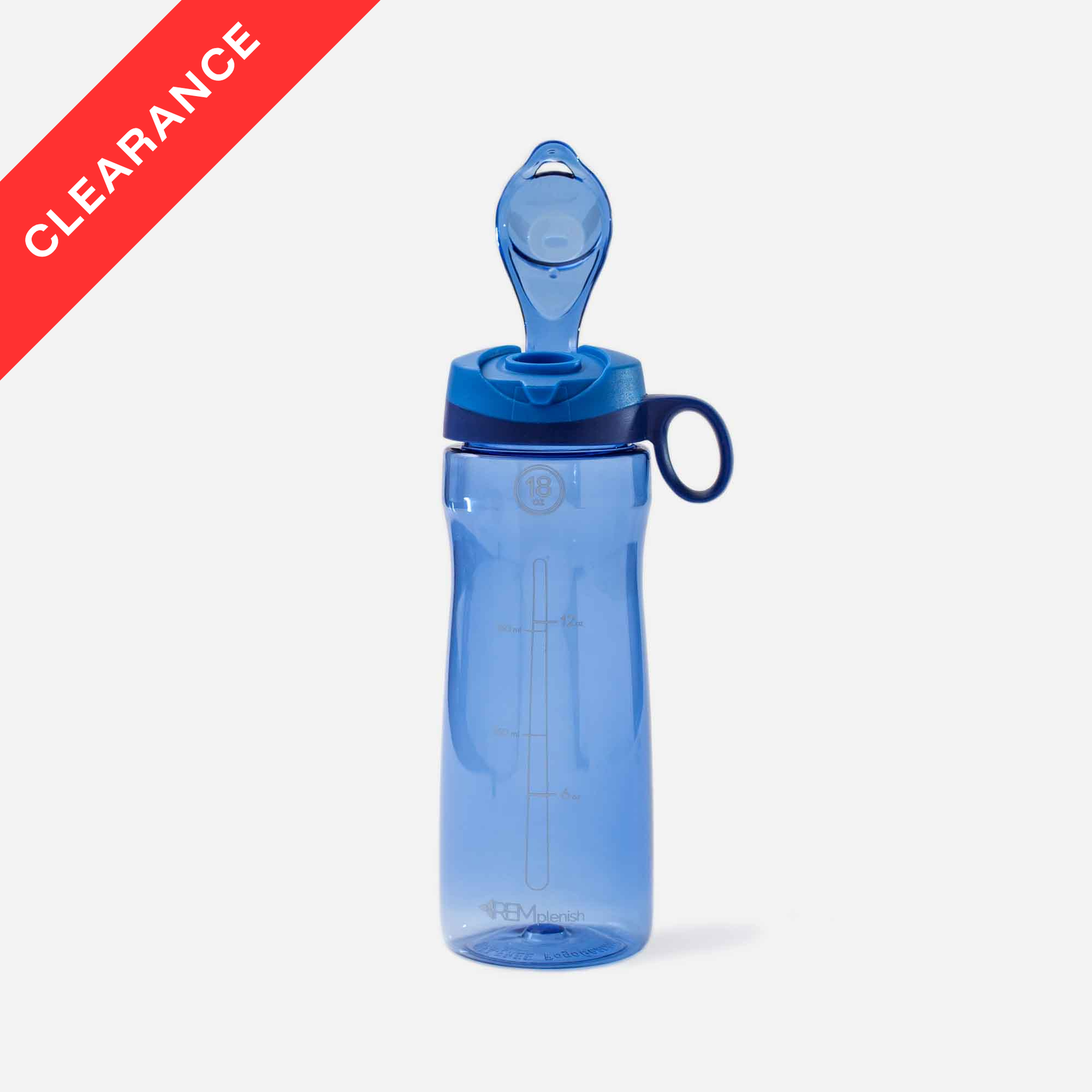 Lightweight 18 oz Plastic Bottle