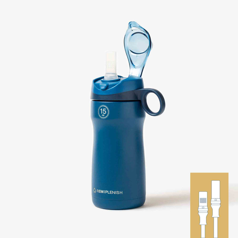 REMplenish 15oz Stainless-Steel Bottle Kit
