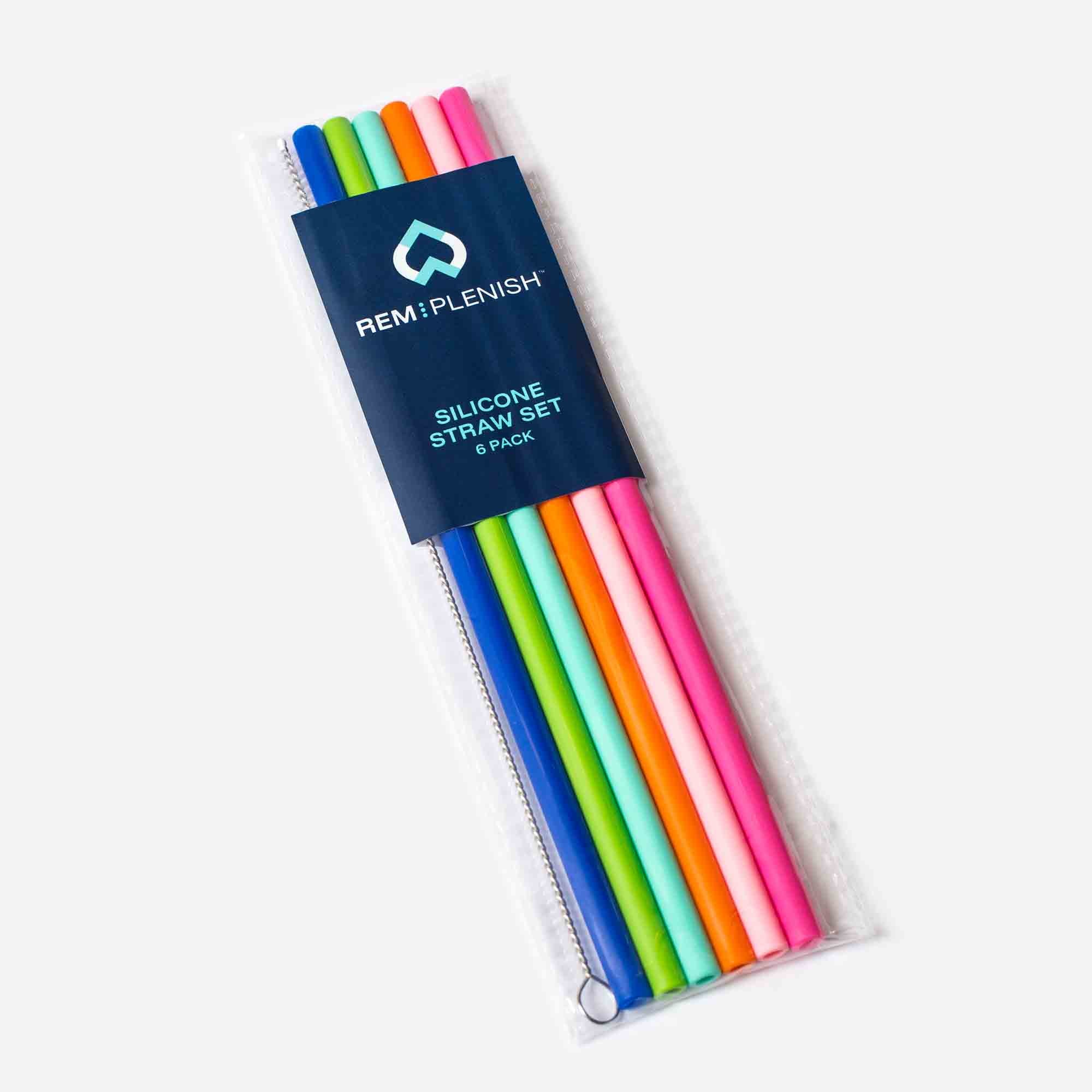 REMplenish Silicone Straws (6-Pack)